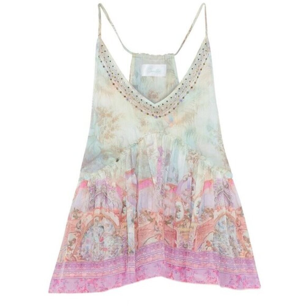 Camilla‎ Electron Libre Back Overlay Top Size Large